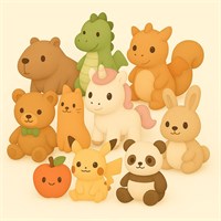 Пакетные наборы мягких игрушек