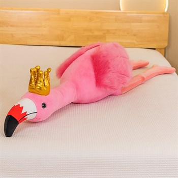 Фламинго мягконабивное корона 75см ХХА2000-932-75см/250/Ш - фото 2737471