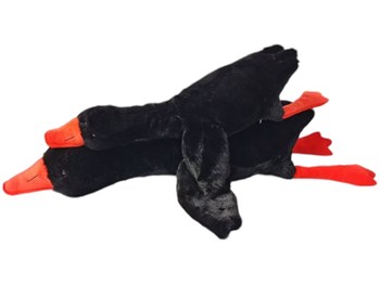 Гусь черный мягконабивной 70см ХХХ1133/Н ХХХ1133