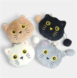 Кошелек Кошечка 4 цвета (12в1) ФА2024-1215/600/Н ФА2024-1215