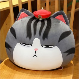 Мягкая игрушка кот голова фараон 40 см 639704