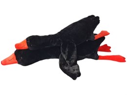 Гусь черный мягконабивной 70см ХХХ1133/Н ХХХ1133