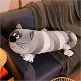 Кошка подушка цветная 40см ХХХ585/ХХХ420/500/Ш ХХХ585 ХХХ420