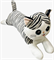 Котик лежачий полосатый мягконабивной вл21024-70см ФА1000-90/200/Ш - фото 2734548