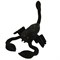 Скорпион черный мягконабивной 100см ХХА2000-1110-100см/300/Ш - фото 2735182