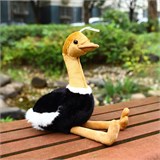 Страус мягконабивной 25см ХХХ408/300/Н ХХХ408