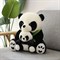 Панда с ребенком мягконабивная 25см ХХА2000-84/150/Н - фото 2737219
