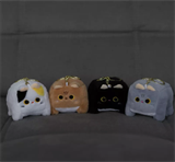 Брелок животные мягконабивные 12в1 КУБ 7*9см ХХХ1109/ххх1108/1200/Н ХХХ1109