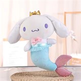 Кошечка ЧЕРЕП - русалка мягконабивная 60см ХХХ929/400/Н ХХХ929