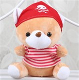 Аппаратная игрушка 20см Мишка Пират ФА137/Н ФА137