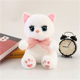 Кошечка с ресницами мягконабивная 22см ХХА200-1302/200/Н ХХА200-1302/200/Н