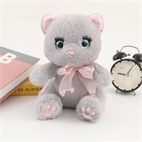 Кошечка с ресницами мягконабивная 22см ХХА200-1302/200/Н ХХА200-1302/200/Н